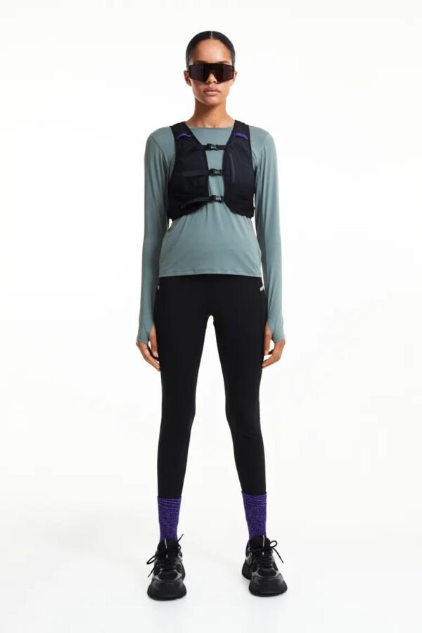 Women’s Green Running Shirt - Image 2
