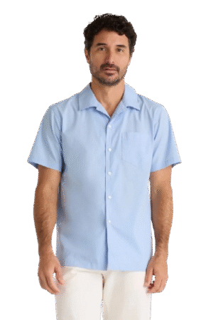 Sky Blue Button-Down Shirt