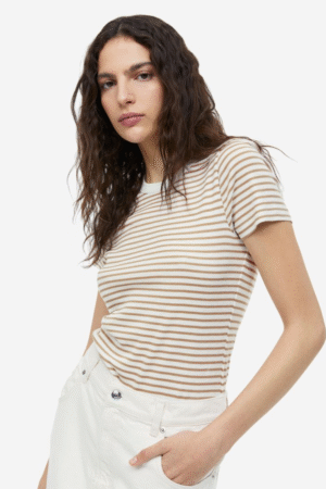 Women’s Ribbed Modal T-Shirt