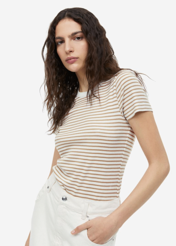 Women’s Ribbed Modal T-Shirt